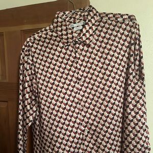 Zara Large Super Soft 70s Inspired Button Down
